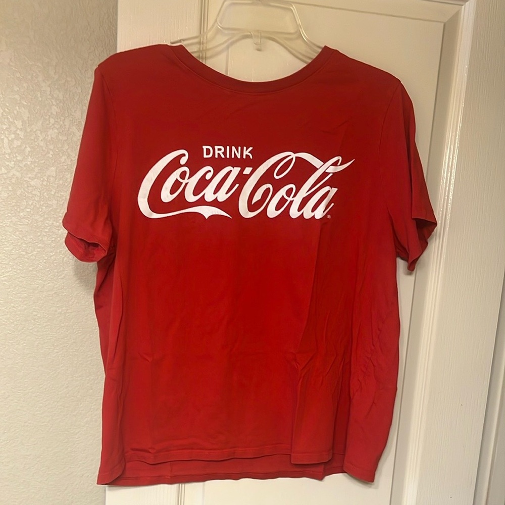 H&M Red Coca-Cola Short Sleeve Tee